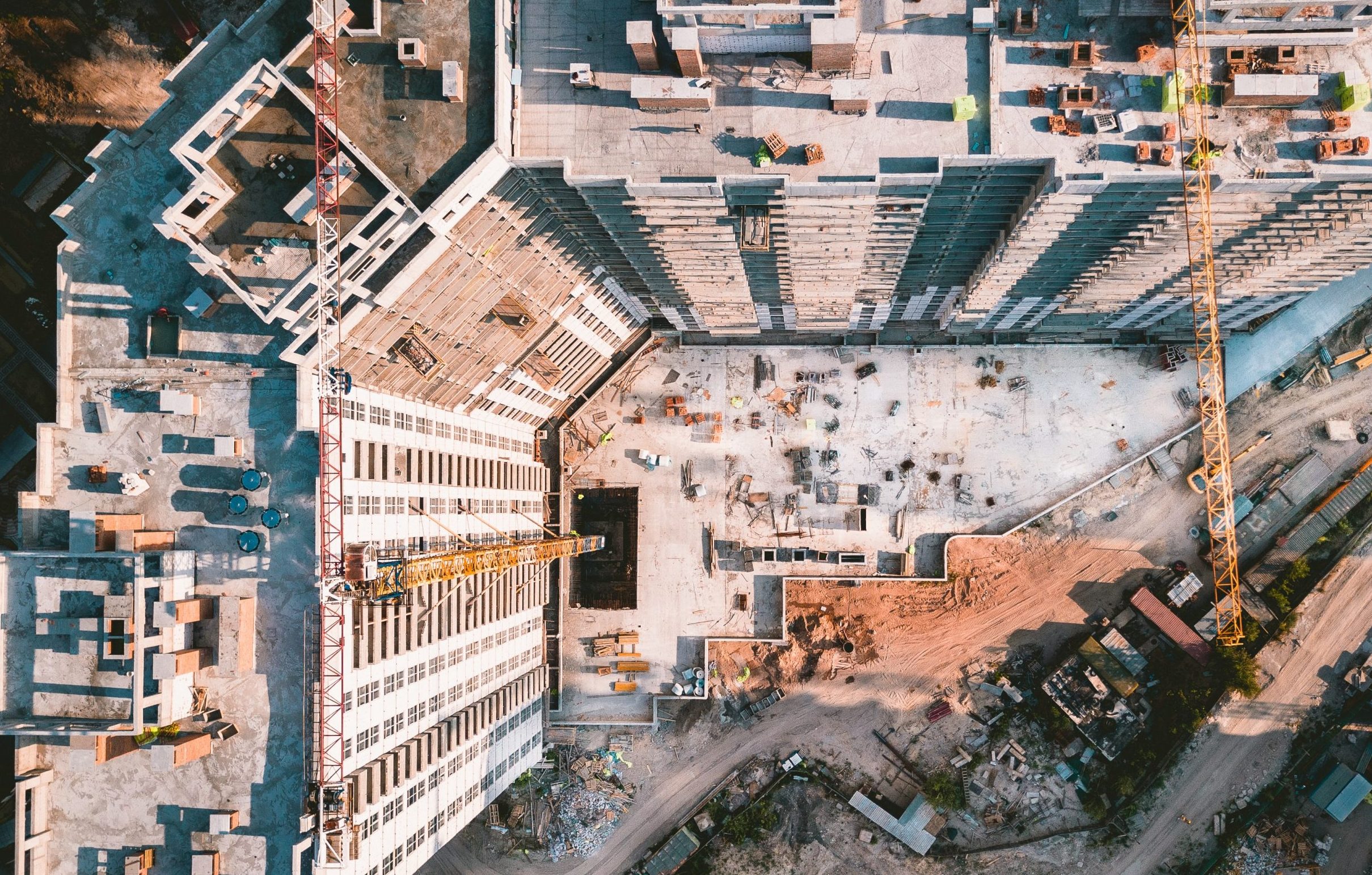 foto aérea edificios