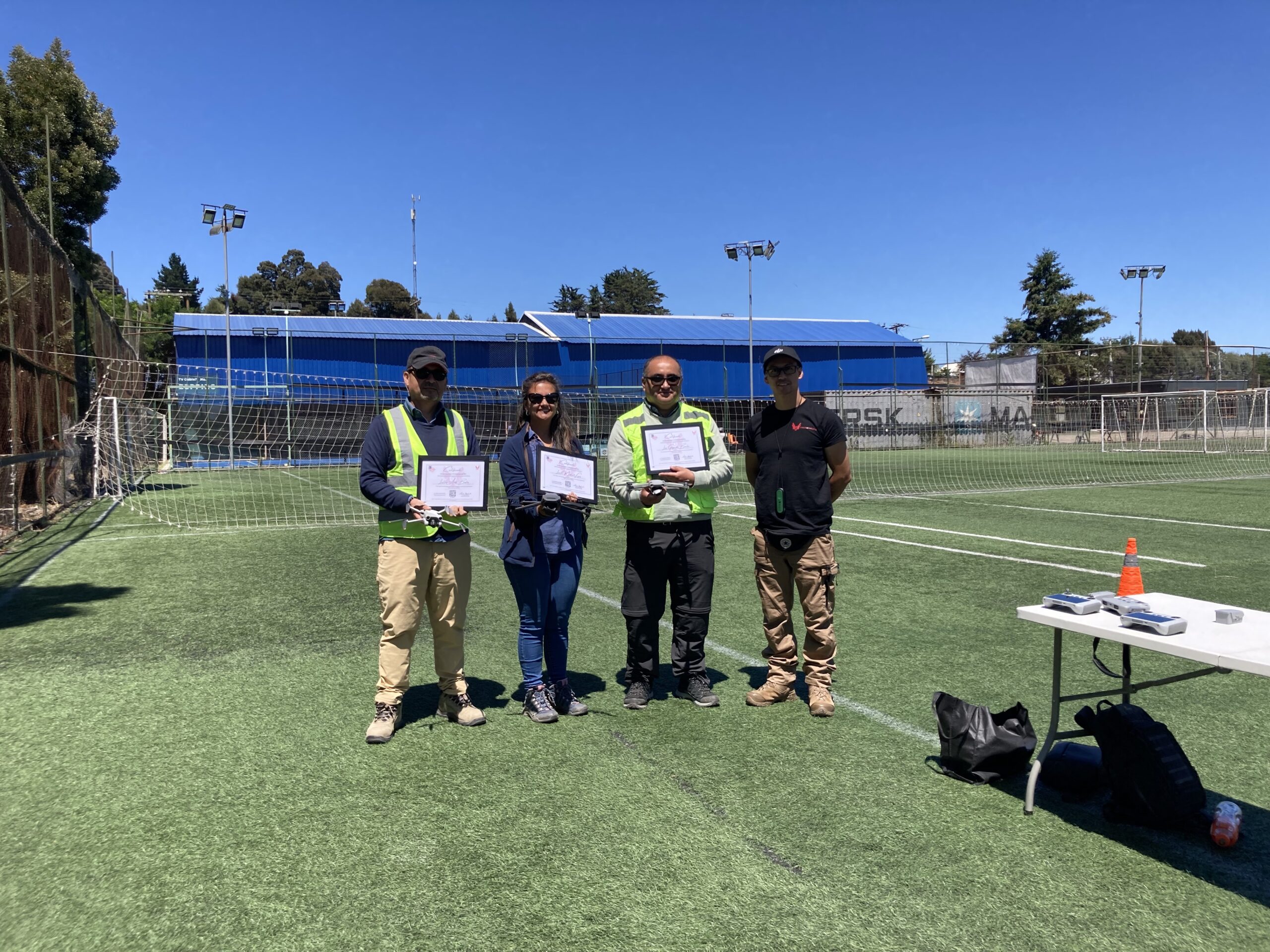 Curso drone empresas en Arena Futbol