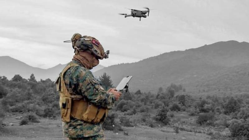 Ejercito drones militares