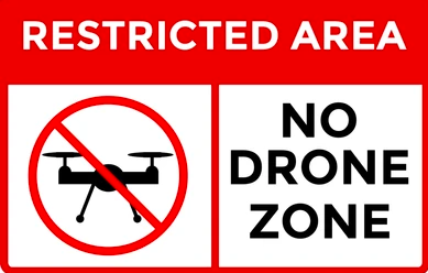 No volar drones